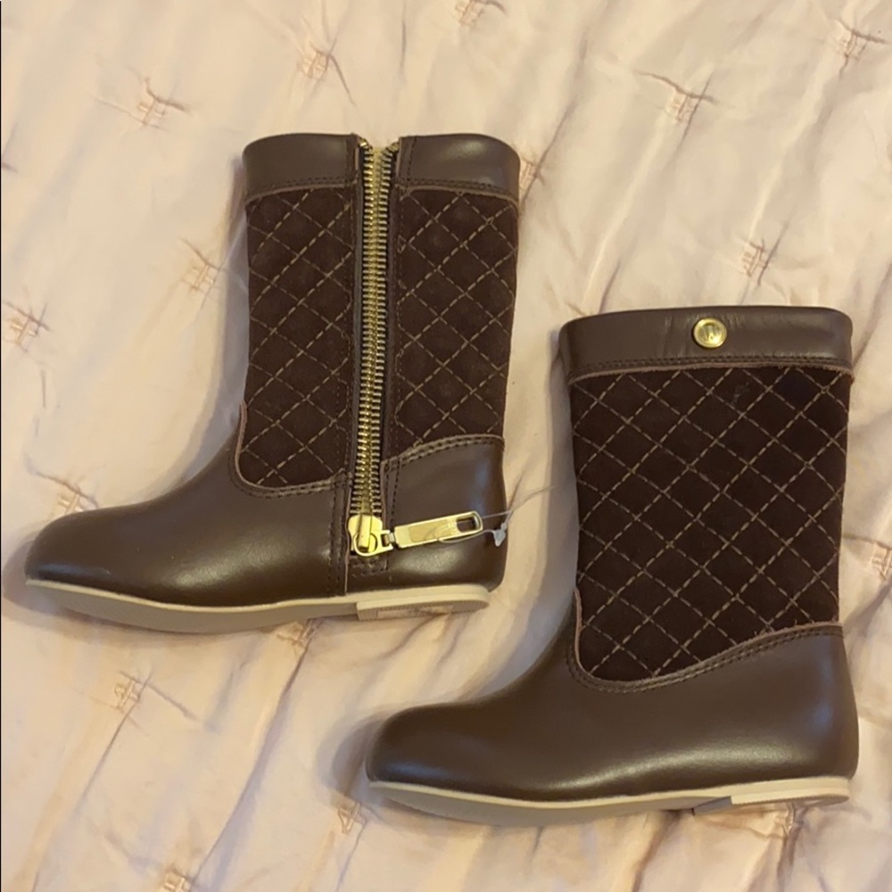Janie and Jack brown boots